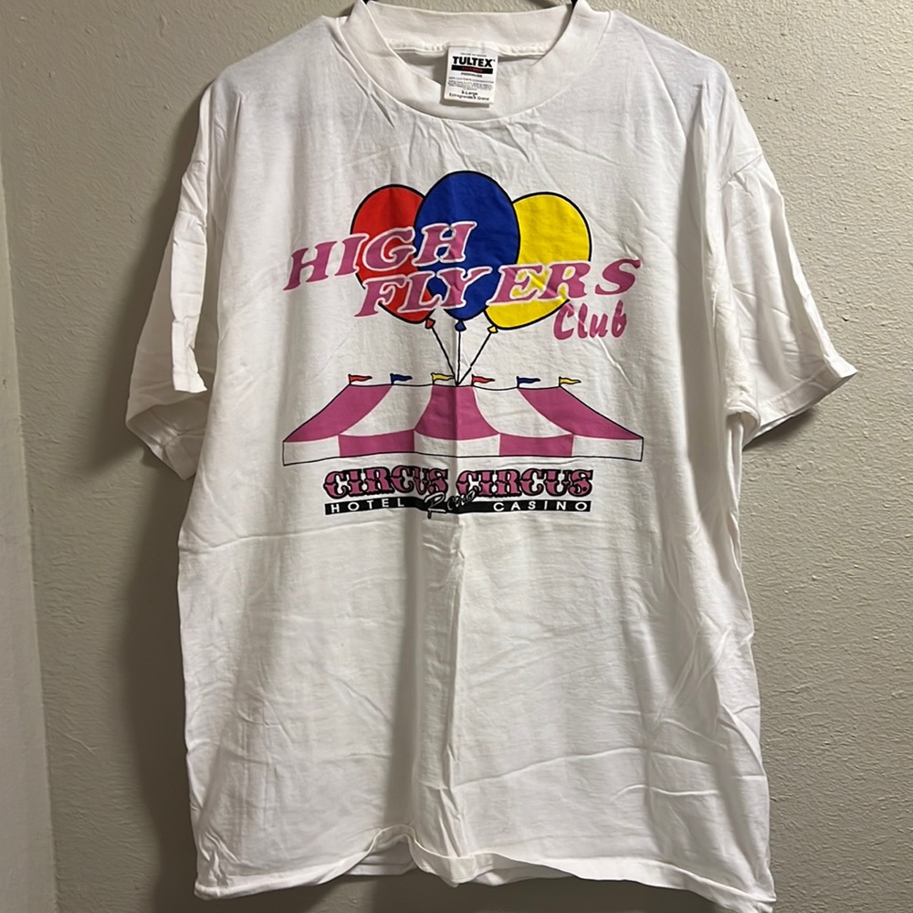 Circus circus high flyers club vintage shirt